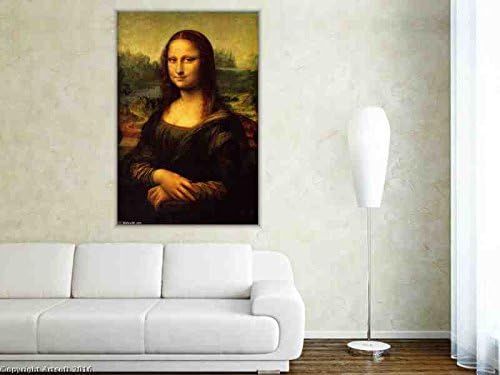 WahooArt Hand painted oil painting - 16 x 24 inches / 41 x 61 CM - Leonardo Da Vinci - Mona Lisa (La Gioconda)