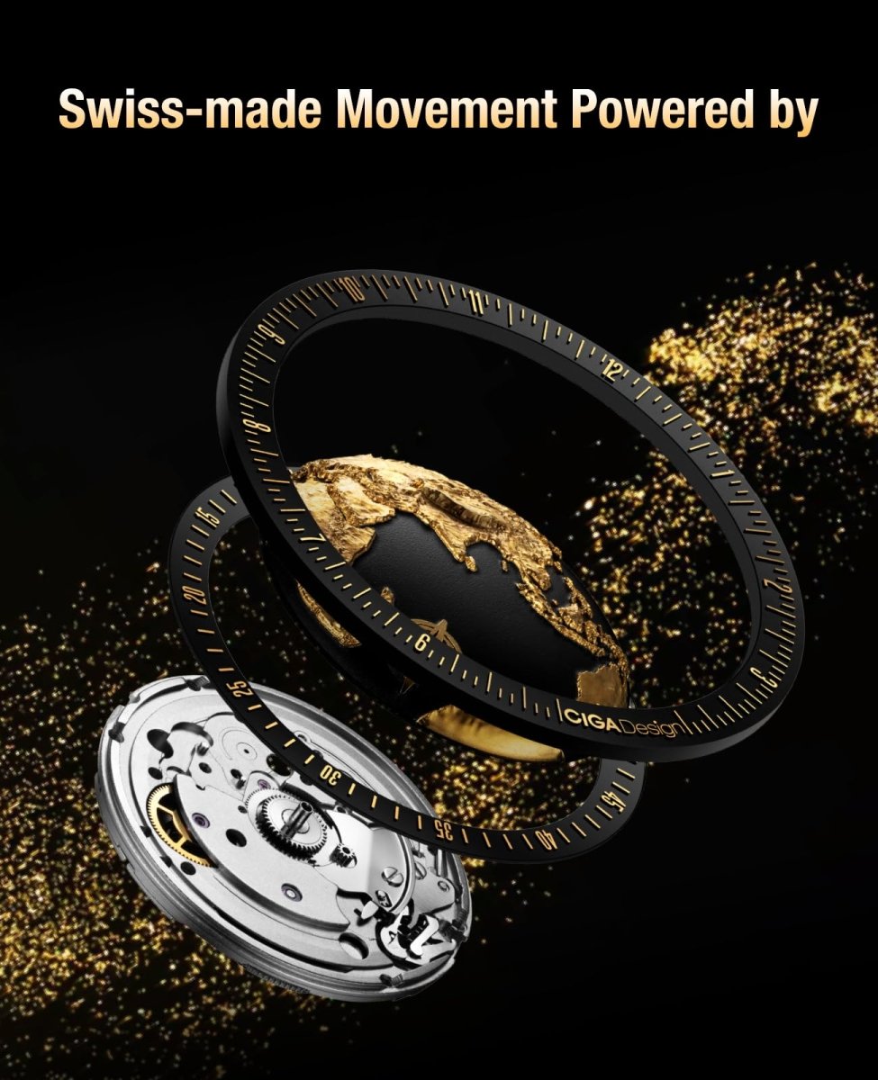 CIGA Watch - Design Mechanical Automatic - Arythmos Ena