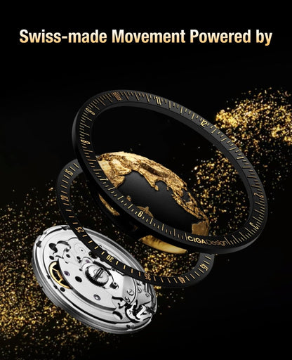 CIGA Watch - Design Mechanical Automatic - Arythmos Ena