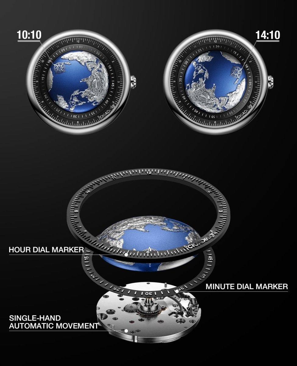 CIGA Watch - Design Mechanical Automatic - Arythmos Ena