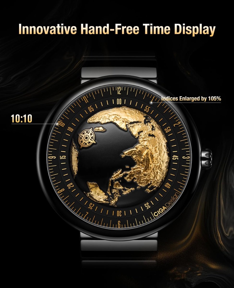 CIGA Watch - Design Mechanical Automatic - Arythmos Ena