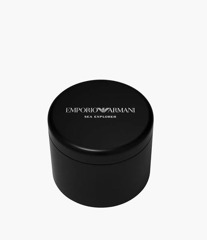 Emporio Armani Men's Analog Automatic Watch with Stainless Steel Strap – collection_name