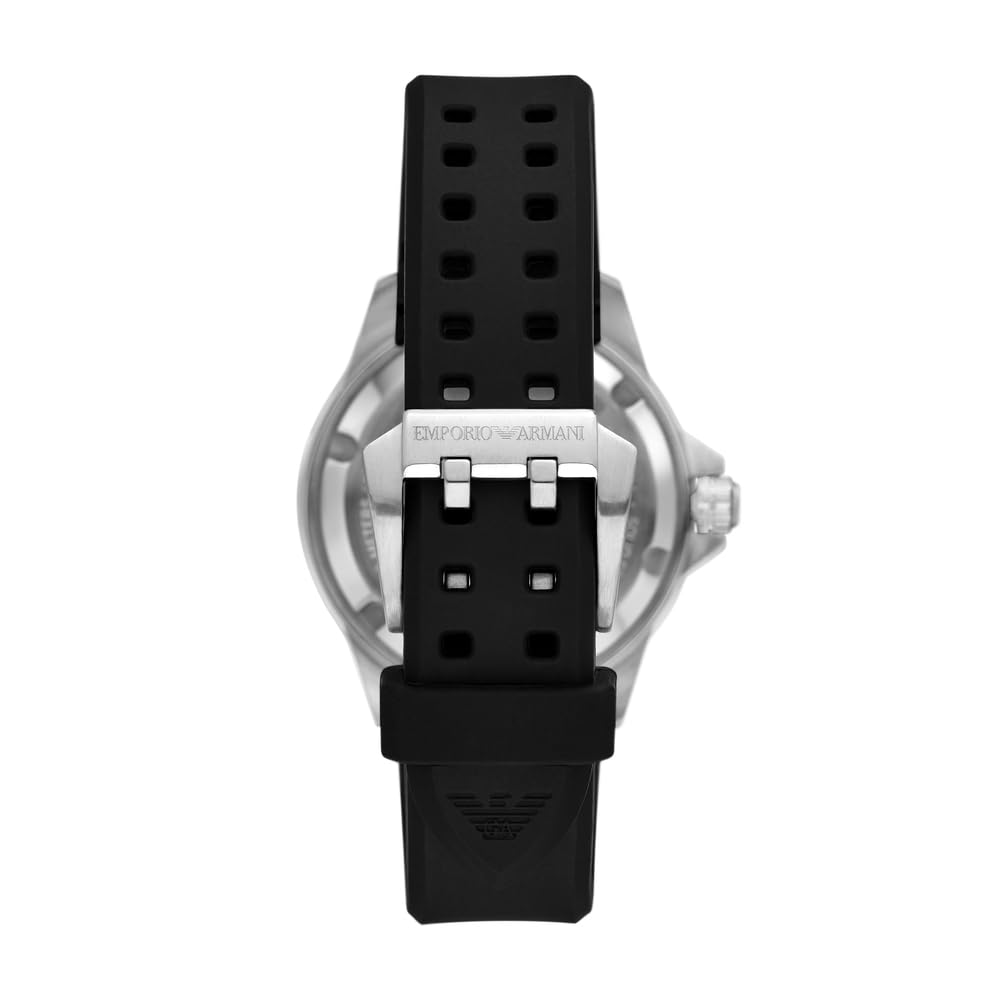 Emporio Armani Men's Analog Automatic Watch with Stainless Steel Strap – collection_name