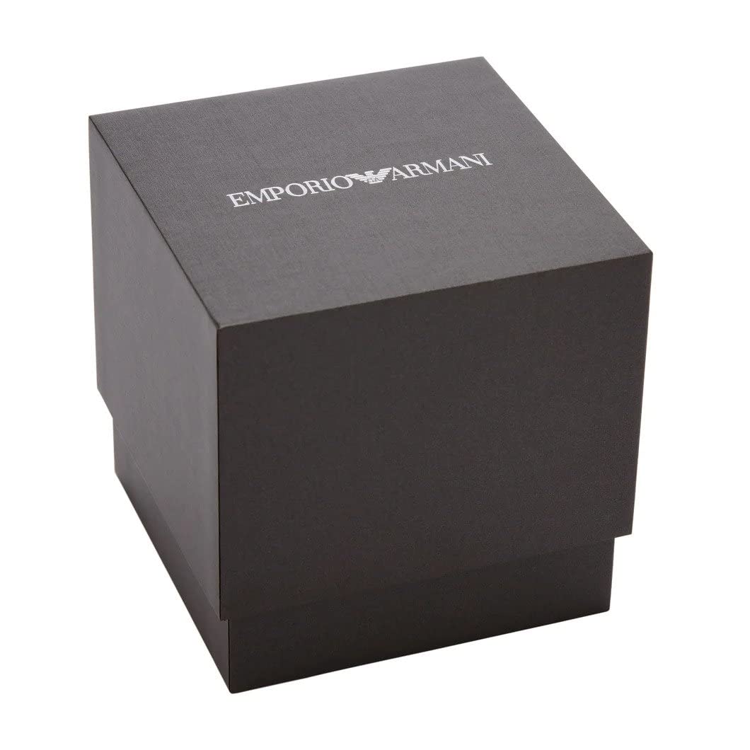 Emporio Armani Men's Analog Automatic Watch with Stainless Steel Strap – collection_name