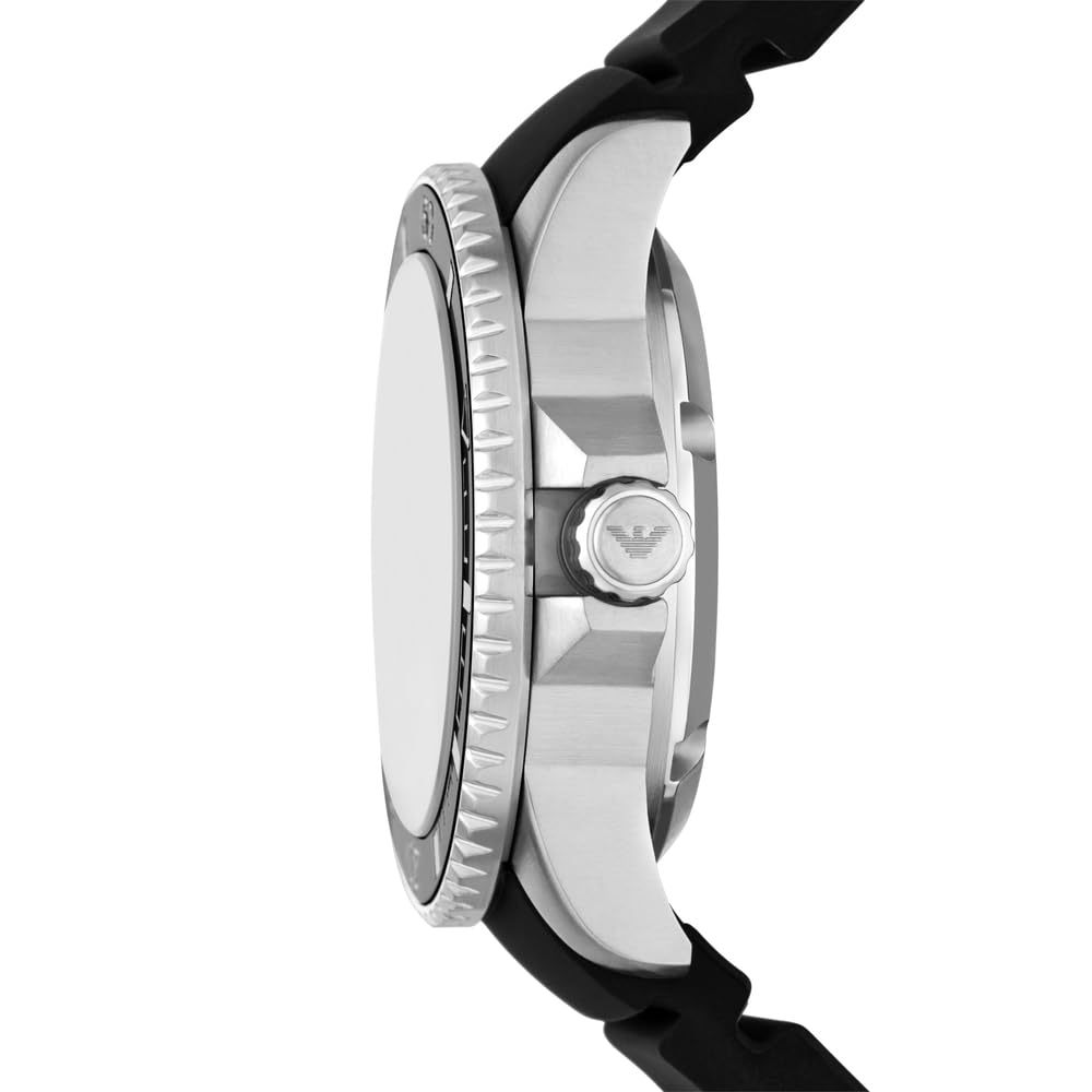 Emporio Armani Men's Analog Automatic Watch with Stainless Steel Strap – collection_name