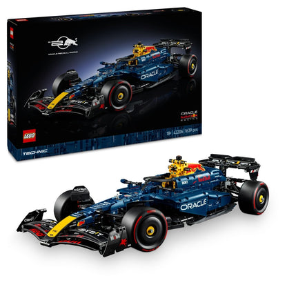 LEGO Technic Oracle Red Bull Racing RB20 F1 Car Model Kit - Collectible Formula 1 Building Set with 1:8 Scale