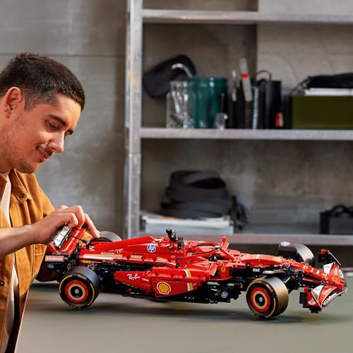 LEGO Technic Oracle Red Bull Racing RB20 F1 Car Model Kit - Collectible Formula 1 Building Set with 1:8 Scale