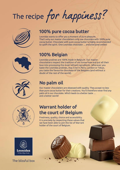 Leonidas Mix Belgian Chocolate Praline 1kg | Premium Belgian Chocolates Gift (1 Kg, Mix) – collection_name – Luxury