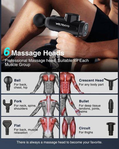 Deep Tissue Massage Gun - Arythmos Ena