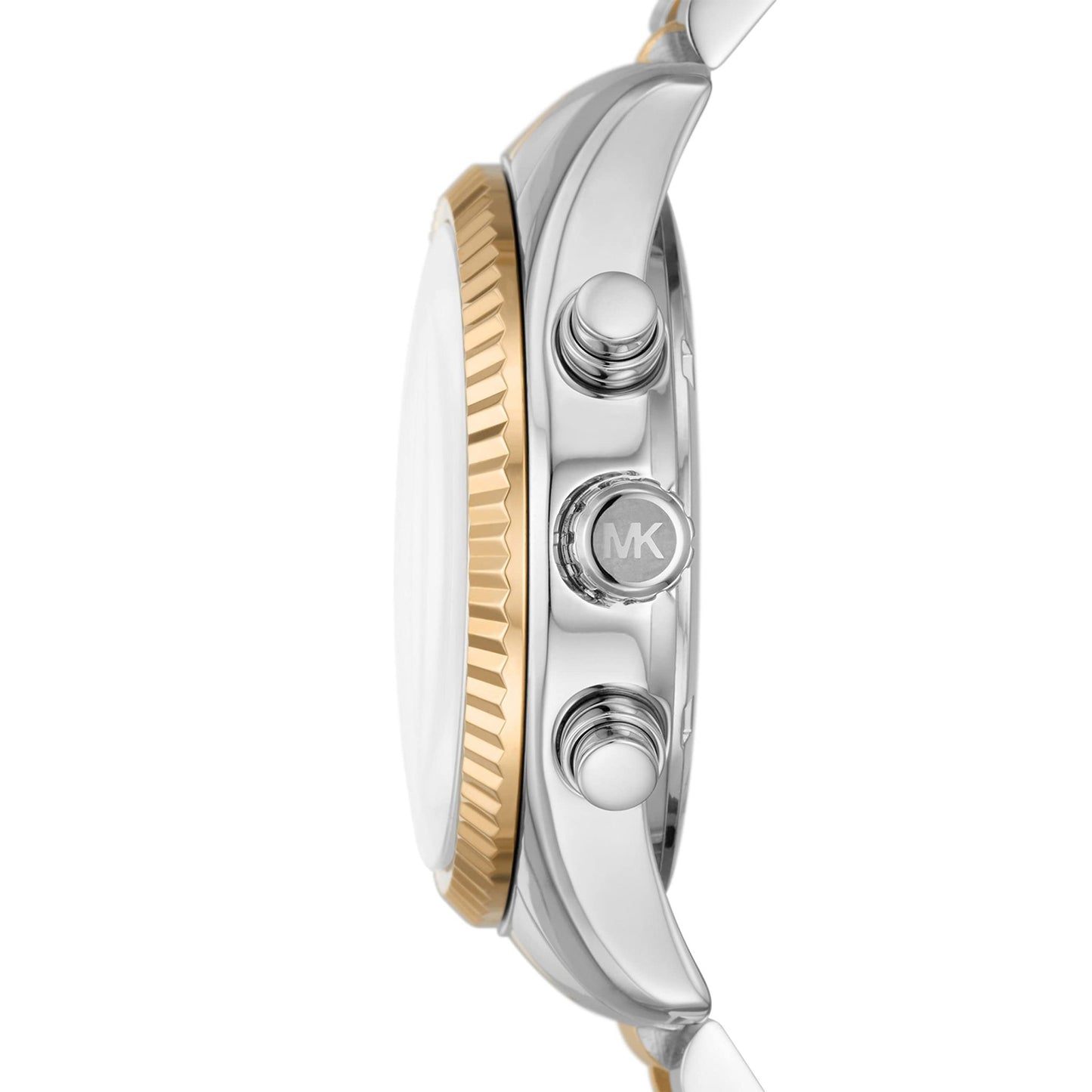 Michael Kors Lexington Watch for Women, Quartz Chronograph Movement with Stainless Steel Strap