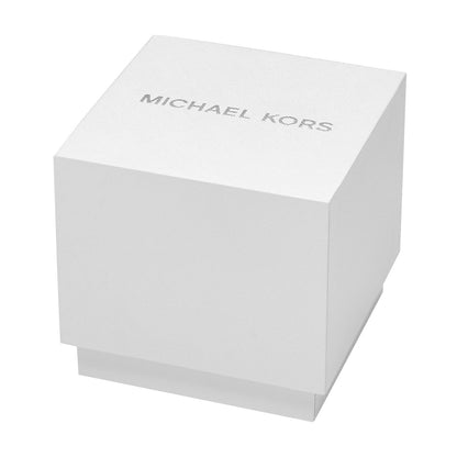 Michael Kors Lexington Watch for Women, Quartz Chronograph Movement with Stainless Steel Strap