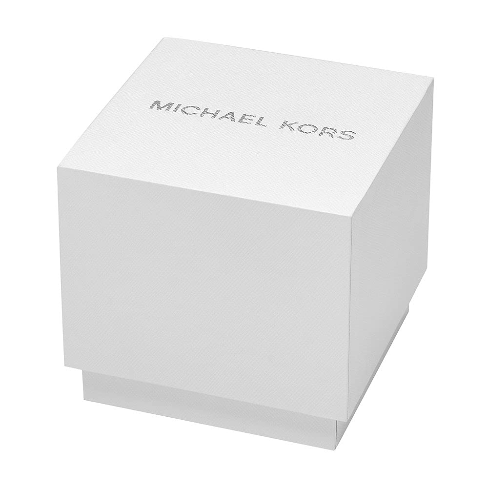 Michael Kors Lexington Watch for Women, Quartz Chronograph Movement with Stainless Steel Strap