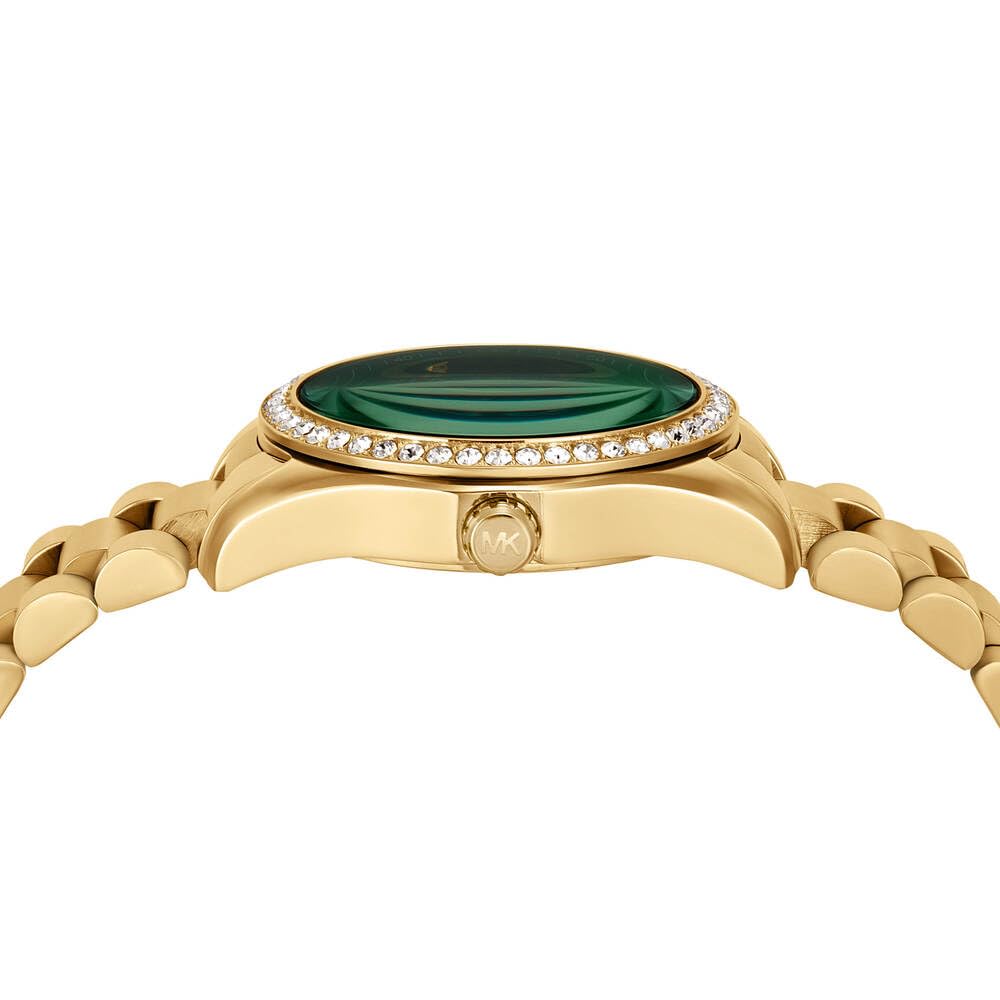 Michael Kors Lexington Watch for Women, Quartz Chronograph Movement with Stainless Steel Strap