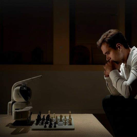 Sense Robot AI Chess Robot with Robotic Arm – 25 AI Levels, 1200+ Exercises,
