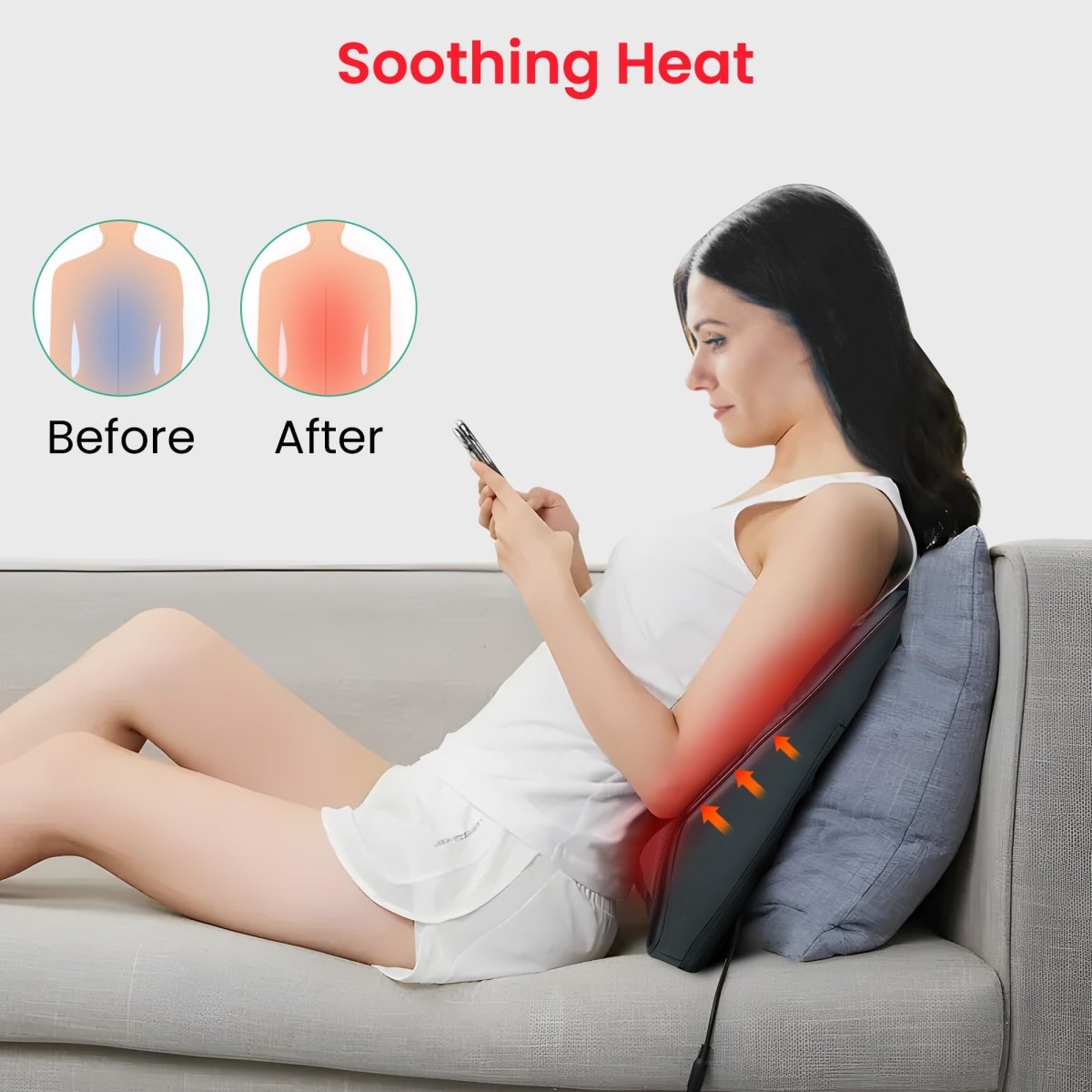 Shiatsu Lower Back Massager - Arythmos Ena