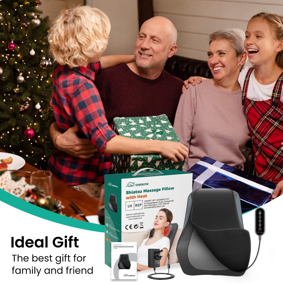 Shiatsu Lower Back Massager - Arythmos Ena