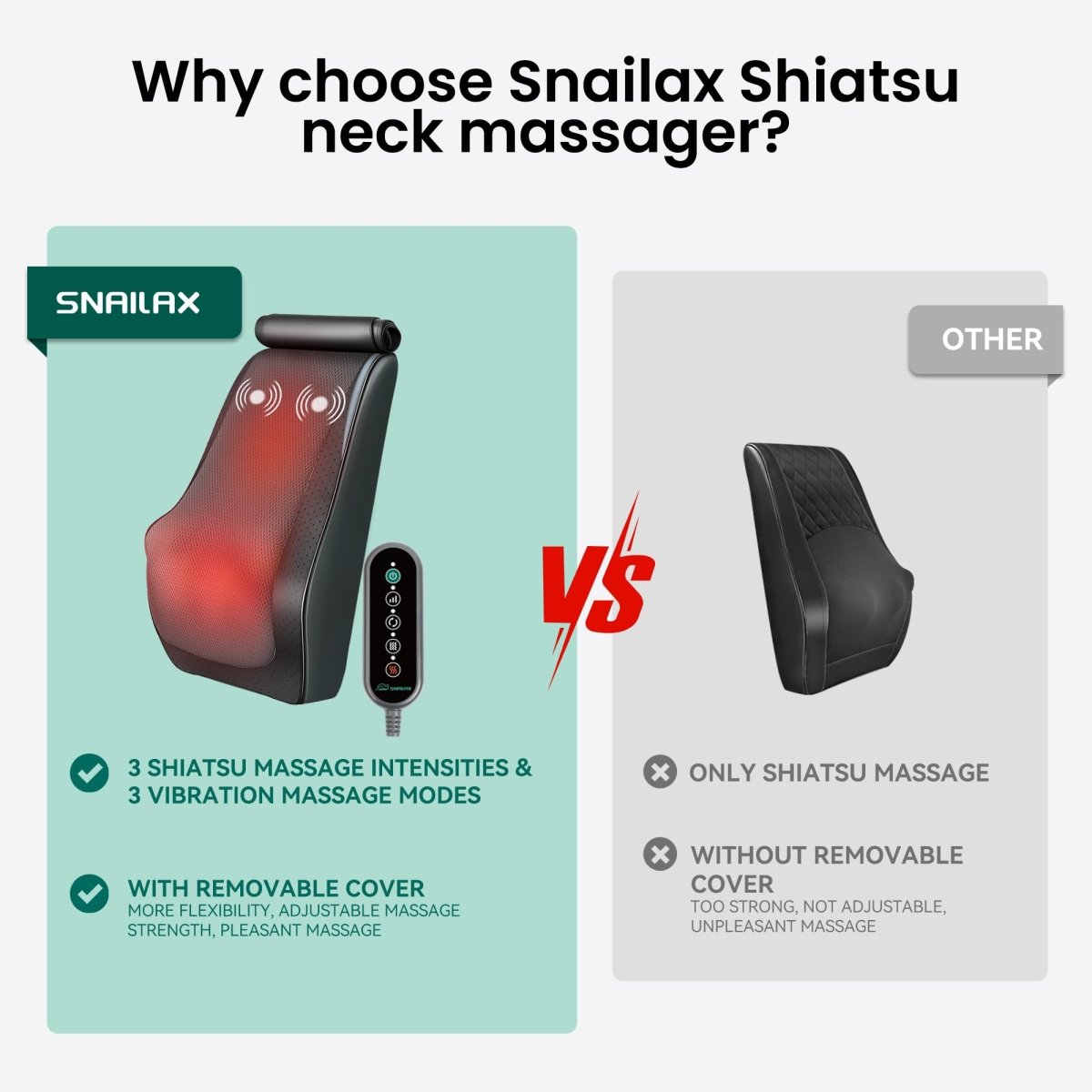 Shiatsu Lower Back Massager - Arythmos Ena