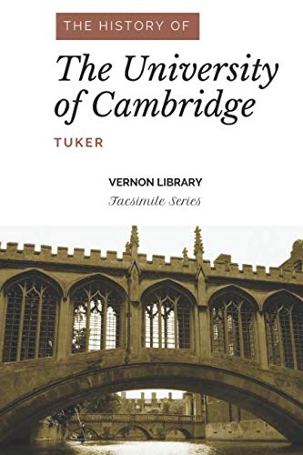 white cover of book with historical cambridge building