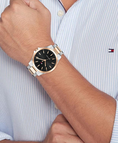 Tommy Hilfiger Three Hand Quartz Movement Watch for Men