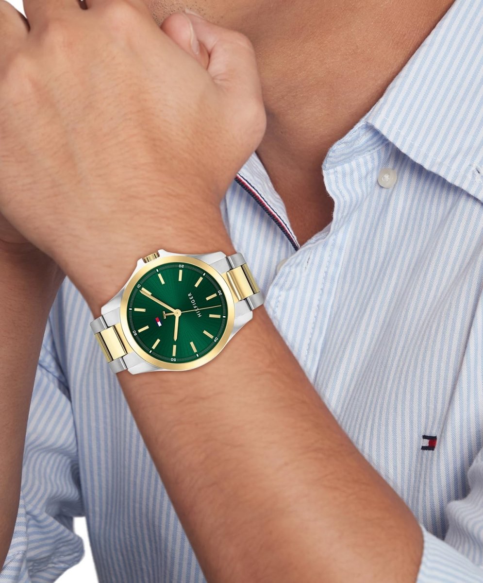 Tommy Hilfiger Three Hand Quartz Movement Watch for Men