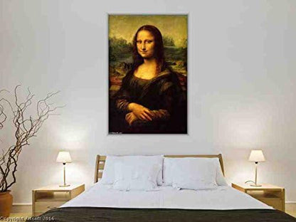 WahooArt Hand painted oil painting - 16 x 24 inches / 41 x 61 CM - Leonardo Da Vinci - Mona Lisa (La Gioconda)