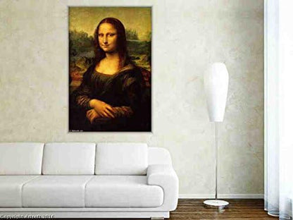 WahooArt Hand painted oil painting - 16 x 24 inches / 41 x 61 CM - Leonardo Da Vinci - Mona Lisa (La Gioconda)