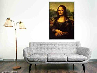 WahooArt Hand painted oil painting - 16 x 24 inches / 41 x 61 CM - Leonardo Da Vinci - Mona Lisa (La Gioconda)
